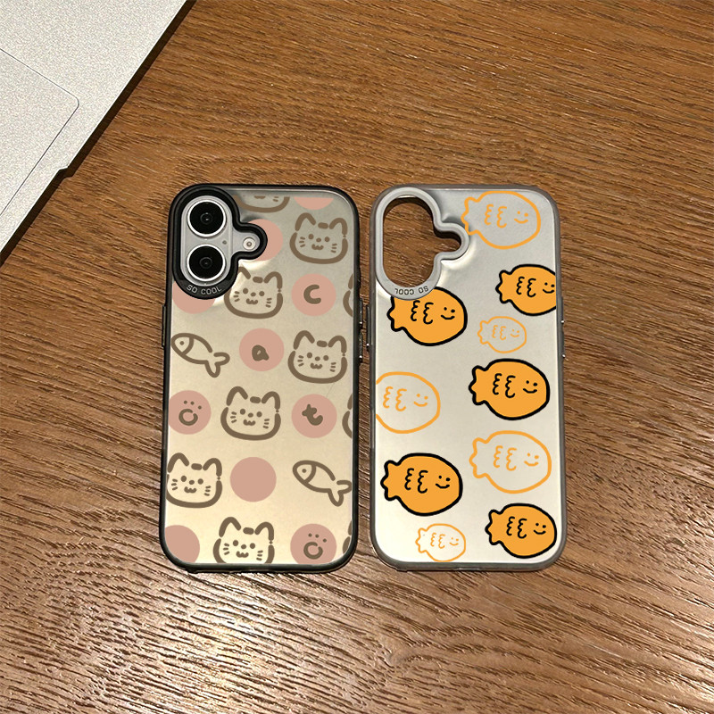 สำหรับ iphone 13 12 11 iPhone 16 15 14 PRO MAX X XS MAX XR 7/8PLUS ปลาตัวเล็กแอปเปิ้ลโทรศัพท์ จัดส่งจากประเทศไทย - รูปที่ 7