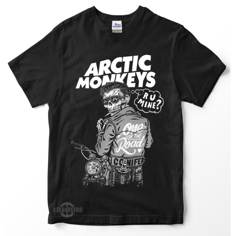 ARCTIC MONKEYS เสื้อยืด r you mine เสื้อยืดพรีเมี่ยม Arctic Monkeys
