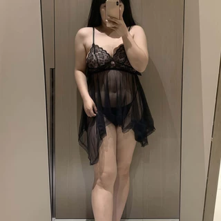 🖤girl🖤ชุดนอนแซ่บๆ ชุดนอนซีทรู ชุดลูกไม้เซ็กซี่ คอวีลึก 情趣 กุลสตรี มีหลากหลายสีให้เลือก ราคาถูก
