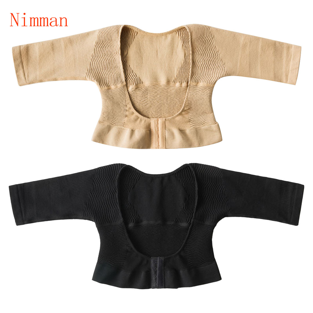【ได้รับใน 1-3 วัน ￼】Arm Slimming Back Posture Corrector Arm Shaping แขนลดไขมันสําหรับผู้หญิงพยุงหลังท่าทาง Corrective Shaperwear Tops