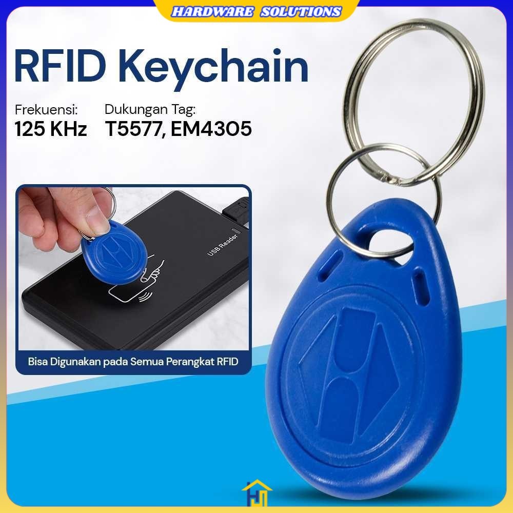 GANTUNGAN พวงกุญแจกันน้ํากุญแจ ABS RFID Tag 1 ชิ้น - KF02-5200