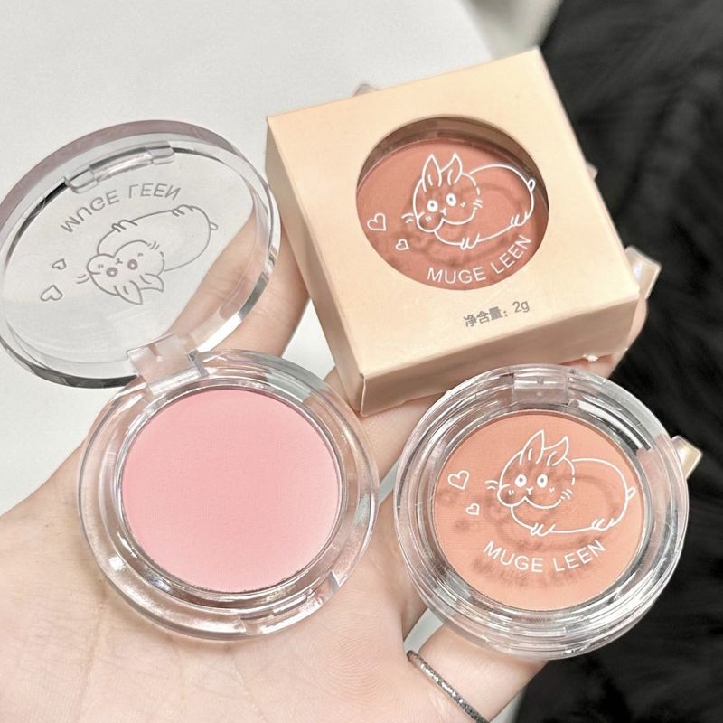 V-shop: ลาเมล่าบลัชออนหัวใจ บลัชออนโทนส้ม ส้มพีช ชมพูพีช เนื้อดี สีสวย " S3288 "