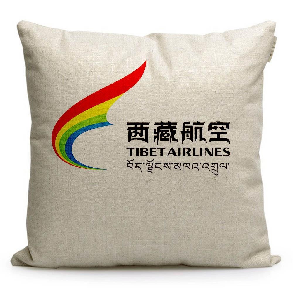🛫 หมอนข้าง Tibet Airlines✨ ของที่ระลึกแบบกำหนดเอง