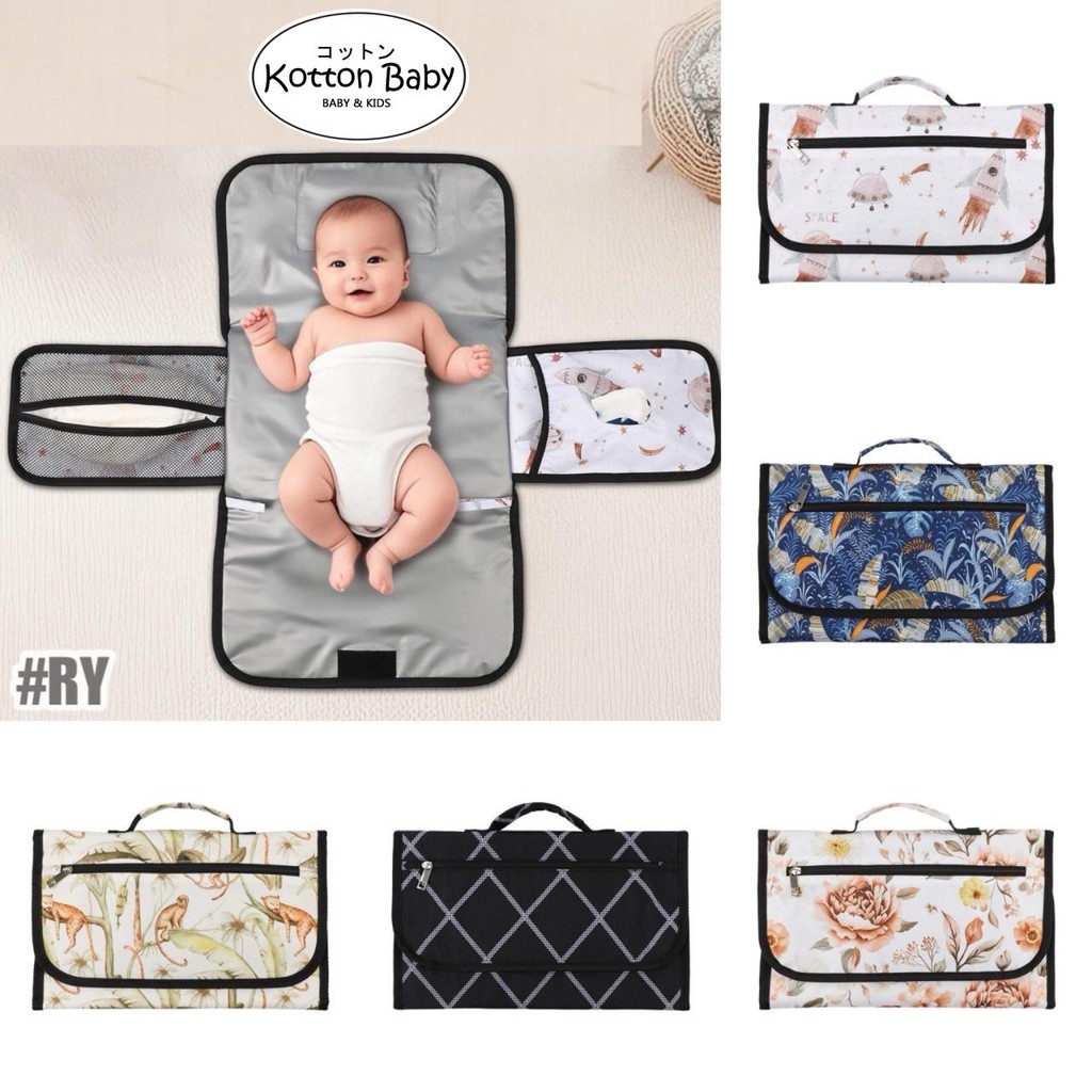 DIAPER REPLACEMENT BAG แบบพกพากันน้ําเด็ก PAMPERS REPLACEMENT BAG koton baby แคตตาล็อก NSLR RY