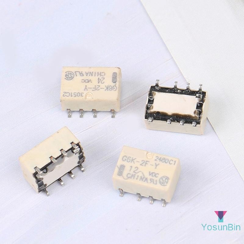 YosunBin] รีเลย์อเนกประสงค์สัญญาณรีเลย์ SMD G6K-2F-Y สัญญาณรีเลย์ 8PIN สําหรับสัญญาณรีเลย์ DC 3V 5V 