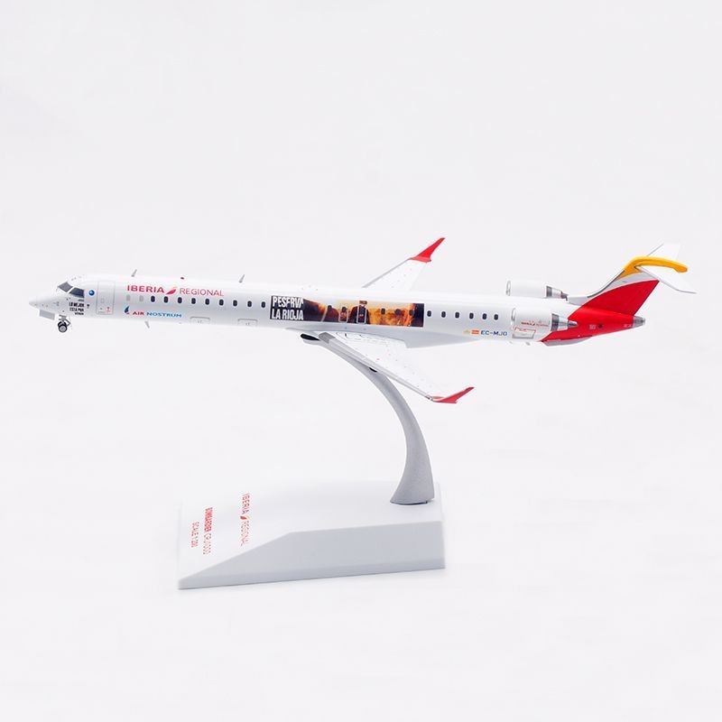 Jcwings 1: 200 เครื่องบินโลหะผสมรุ่นสเปน Airlines Pampardi CRJ-100 EC-MJO