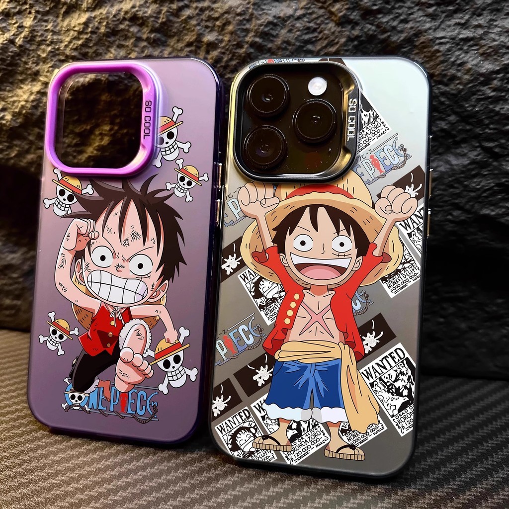 ️จัดส่งทันที️เคสไอโฟน11 13 14 15 16 Pro Max Cute Creative Luffy ShockProof Case For iPhone 13PM,16PM