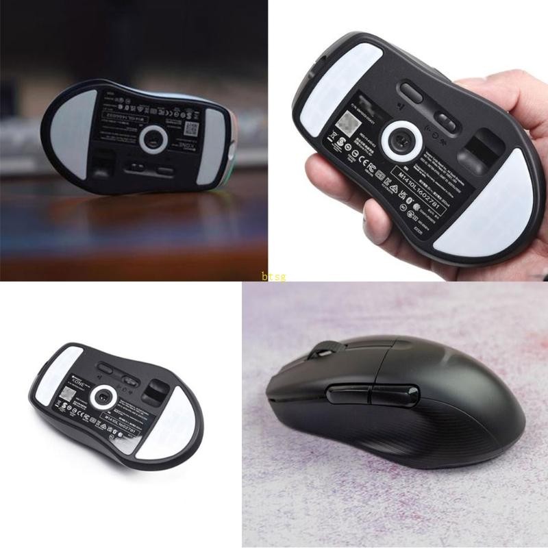 Btsg Esports Tiger ICE Mouse Skates Feet สําหรับ kone Air Mouse Glides สีขาว