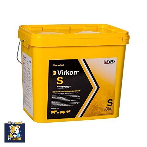 SN Virkon s เวอคอนเอส สำหรับฆ่าเชื้อและป้องกัน ASF ไวรัส แบคทีเรียทุกชนิด 10kg