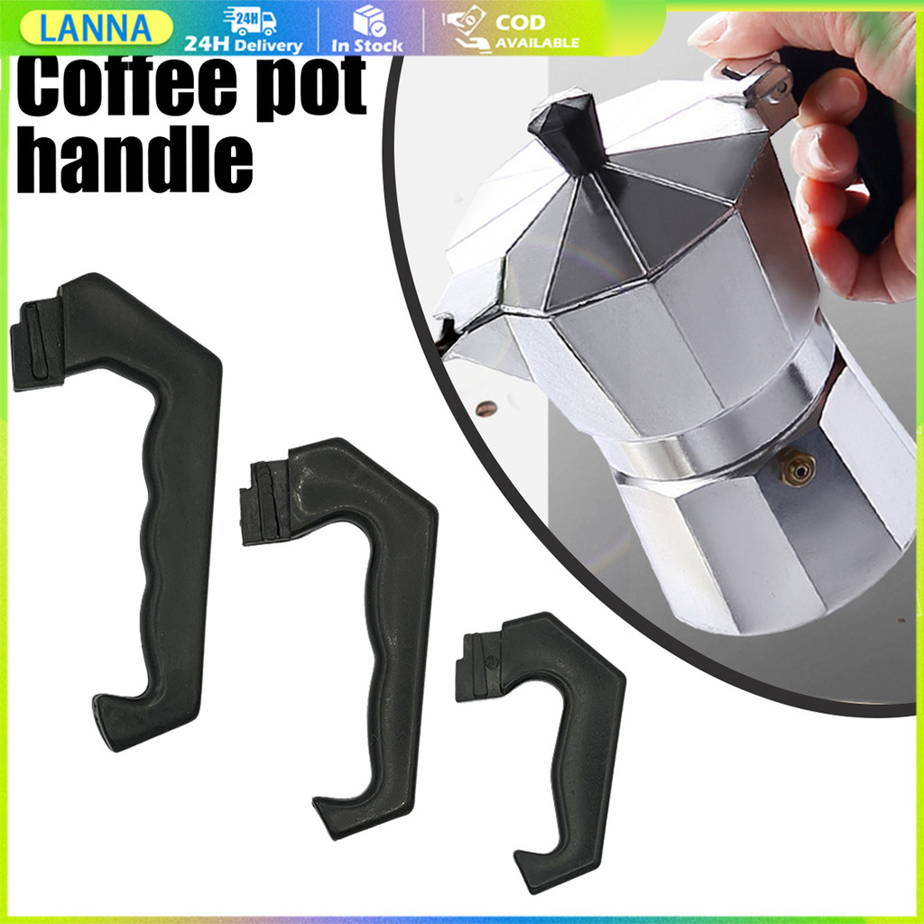ร้านอยู่ที่ไทย อะไหล่ด้ามจับหม้อต้มกาแฟ Moka pot หูจับ moka pot ชุดชงกาแฟ พลาสติก สามขนาดให้เลือก