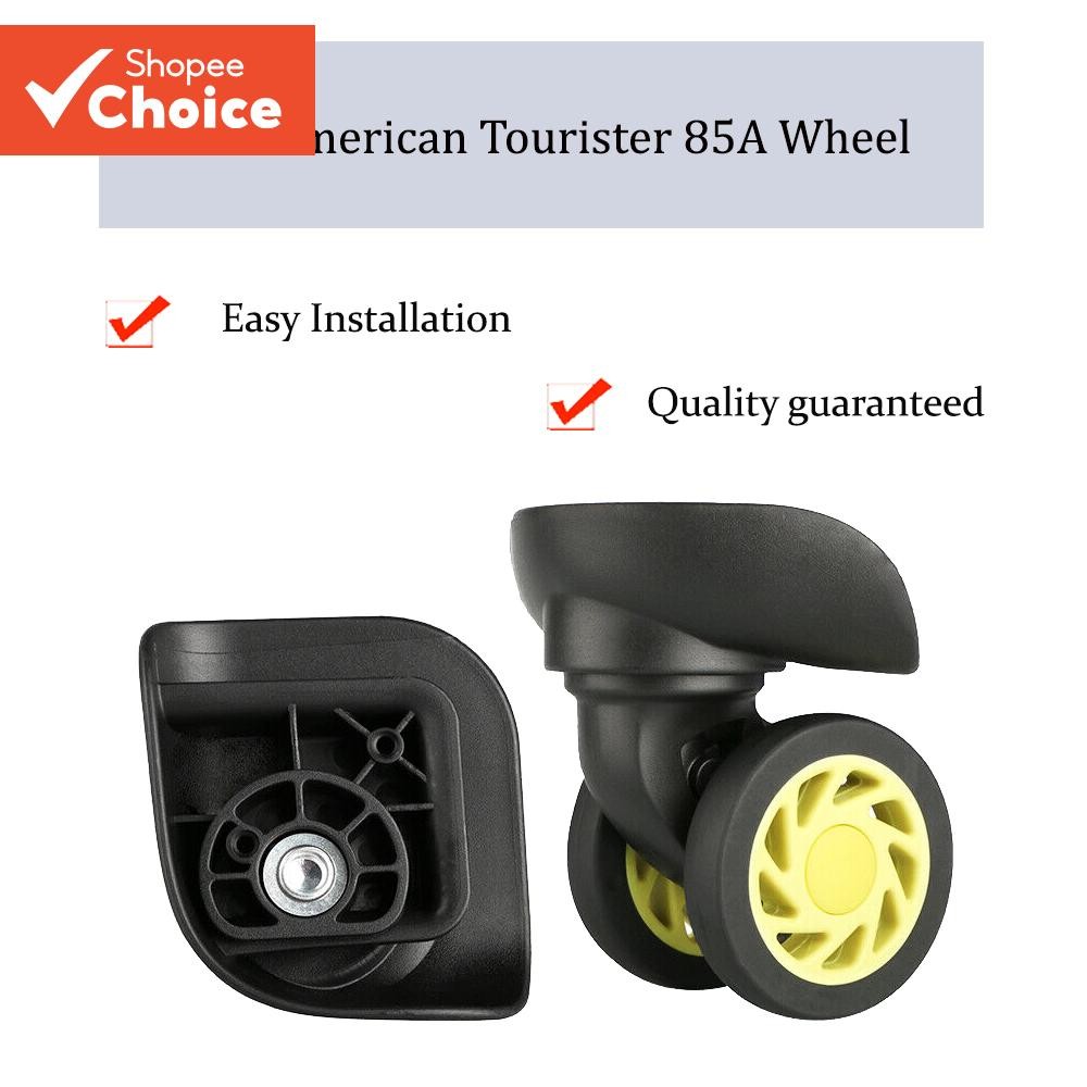 เหมาะสําหรับ American Tourister 85a รถเข็น universal ล้ออเมริกัน Tourister 85a อุปกรณ์เสริมกระเป๋าเดินทาง wh eel JX9054 ซ่อม