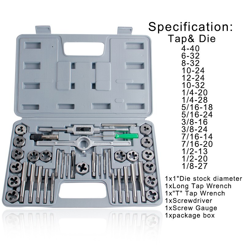 ไขควงต๊าปเกลียวชุดเอนกประสงค์ Tool Sets ชุดไขควงหัวแม่เหล็ก ชุดต๊าปเกลียว ต๊าปเกลียวชุดเอนกประสงค์ 40ชิ้น หน ราคา ถูกที่สุด ดีลบีเคเค แกลเลอรีภาพที่ 3