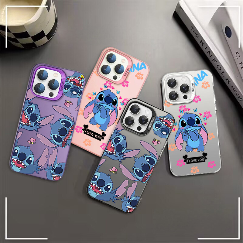 Stitch Disney เคสโทรศัพท์สําหรับ Samsung Galaxy A56 A55 A16 A06 A15 A54 A35 A14 A34 A36 5G 4G กรณีน่ารักป้องกันกันกระแทก Hard
