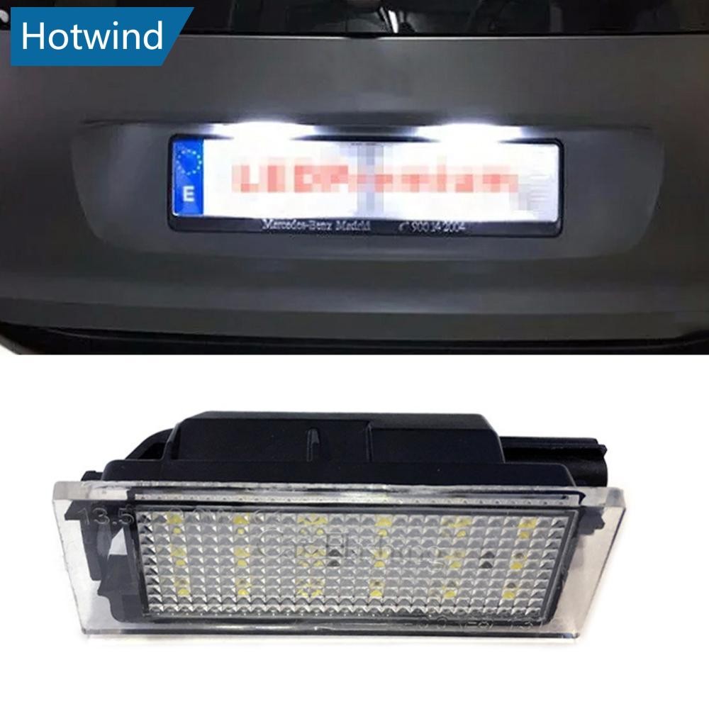 HW 1 PC รถ LED ป้ายทะเบียนเปลี่ยน Canbus ข้อผิดพลาดฟรีรถ 12V สําหรับ Renault Clio 3 4 Espace 5 Kango