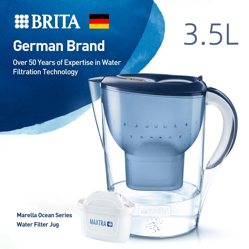BRITA Marella Ocean Series เหยือกน้ําเครื่องกรองน้ํากาต้มน้ํา