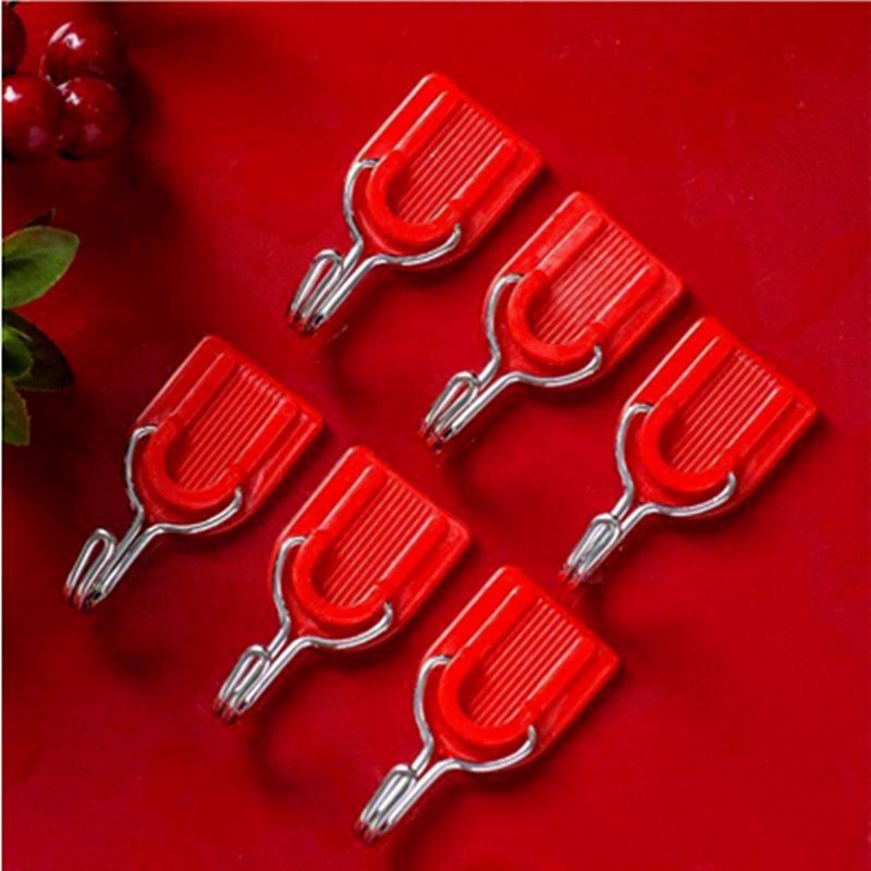 小号强力粘钩 个装 粘贴式背胶挂钩居家衣物挂钩衣帽钩贴墙挂钩Small size strong adhesive hook, single pack adhesive back glue20250620