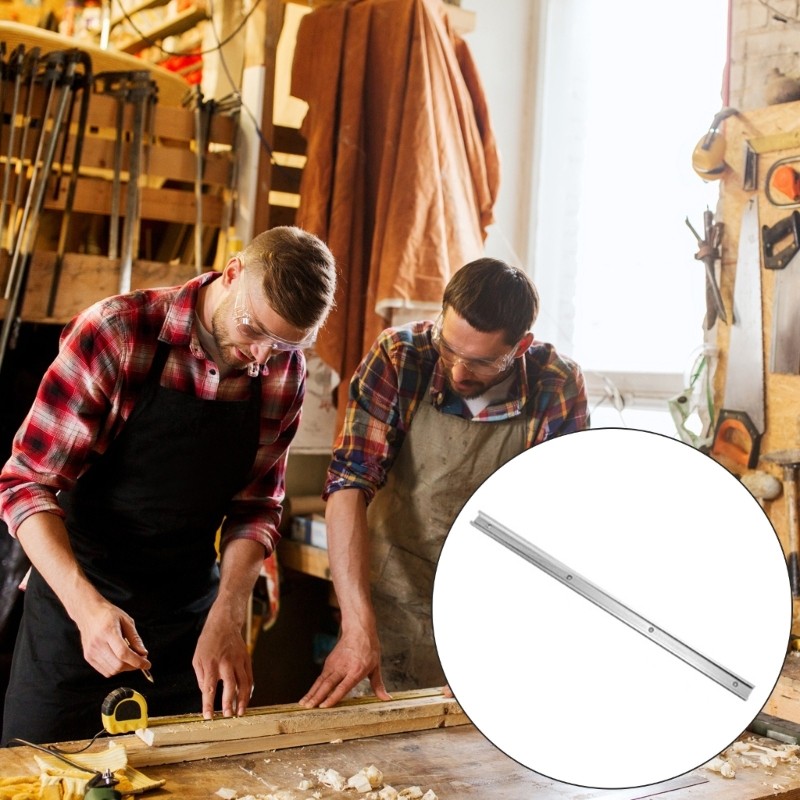 AOTO Precisions อลูมิเนียม T Track Miter Track Jig Fixture Clamping เครื่องมือสําหรับ Tablesaw