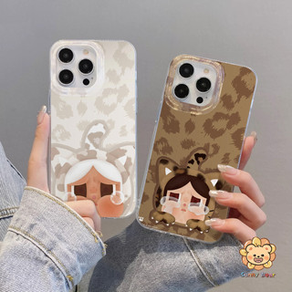 เคสไอโฟนiPhone 16 Pro Maxแมวสุดน่ารัก Crybaby  หรูหราเลเซอร์ไล่โทนสีเงินเคสโทรศัพท์เข้ากันได้สําหรับiPhone 16 Pro MaxปลอกiPhone 15 14 13 12 11 Pro Max X XS XR 7 8 Plus