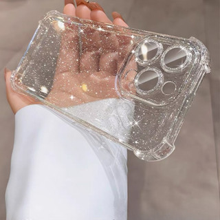 กลิตเตอร์ เคสโทรศัพท์ For iPhone 13 11 17 pro max Case iPhon…