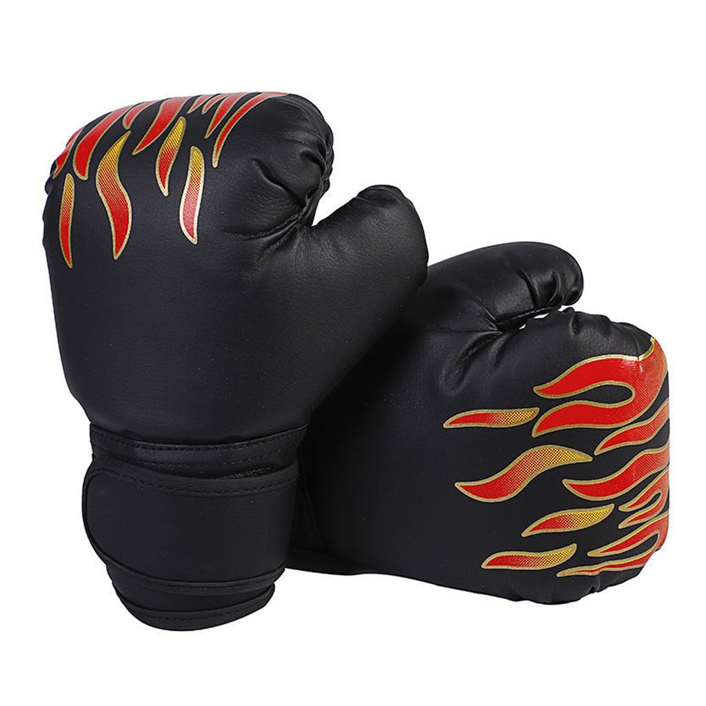 นวมชกมวย นวมชกมวยเด็ก Kids Boxing Glove ถุงมือชกมวย ฝึกมวยไทย ใช้ MMA PU หนังคุณภาพสูง - รูปที่ 6