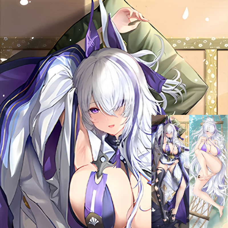 เกม Azur Lane Unzen Dakimakura ปลอกหมอนโยนผ้าปูที่นอนปลอกหมอน Otaku อะนิเมะ Unzen เบาะครอบคลุม Dakim