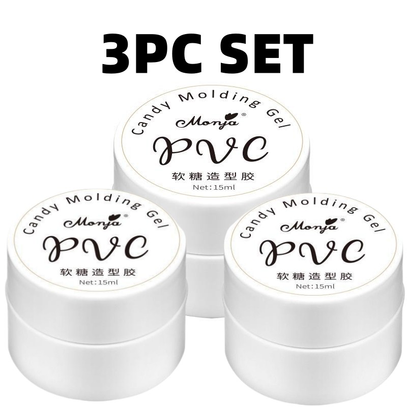 【COD】เจลทาเล็บ Monja 3D Modeling Gel - เจลใส PVC ไม่เหนียวเหนอะหนะ สำหรับเพ้นท์เล็บแบบสร้างสรรค์