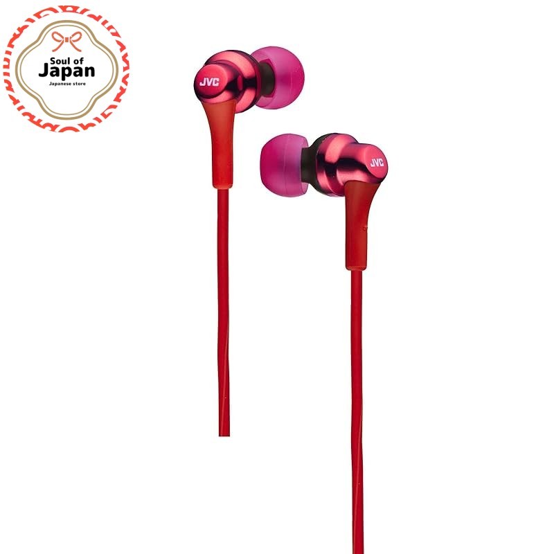 JVC Kenwood JVC HA-FX26-R Earphones, Wired, Canal-Type, Red
JVC Kenwood JVC HA-FX26-A Earphones, Wir