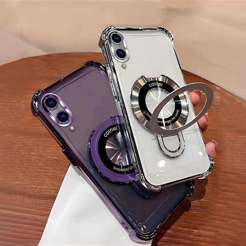 เคส Samsung A02 M02 ที่วางโทรศัพท์สําหรับวงเล็บเกราะป้องกันแบบนุ่มใหม่ DUD