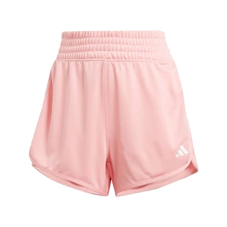 adidas Gym & Training กางเกงขาสั้นผ้าถักเอวสูง Pacer Essentials ผู้หญิง สีชมพู IX1025