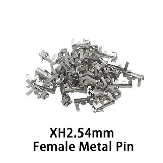 100pcs JST XH2.54 ชายหญิงวัสดุ Connector Leads Pin Header Housing 2/3/4/5 Pin Terminal Plug หญิงซ็อกเก็ตเปลือกพลาสติก