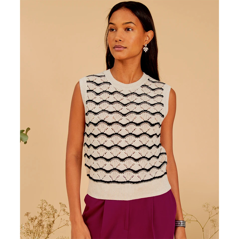 เสื้อสเวตเตอร์รู KIABI ผลิตในผู้หญิง