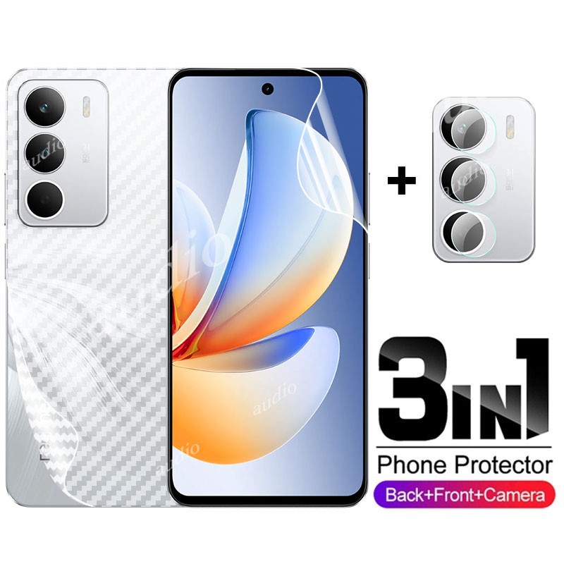 Reame c71 4G 3in1 ด้านหน้าด้านหลังเลนส์Hydrogelฟิล์มสําหรับrealme c71 realmeC71 4G 2025 สมาร์ทโฟนป้อ