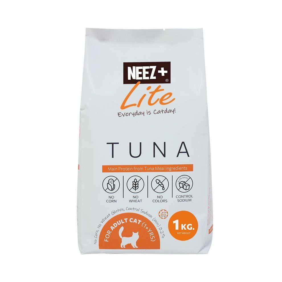 [2 ถุง] Neez Plus นีซพลัส ขนาด 1 กิโลกรัม 2 ถุง อาหารแมวเกรด Gluten-free Grain-free คุณภาพสูง ราคา ถูกที่สุด ดีลบีเคเค แกลเลอรีภาพที่ 8
