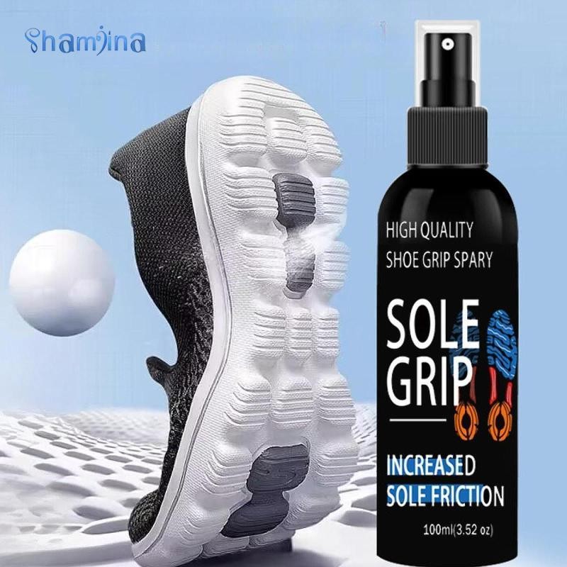 [Shamjina] สเปรย์จับรองเท้า 100 มล. สเปรย์กันลื่นสําหรับรองเท้าสเปรย์จับกันลื่น Sole Spray