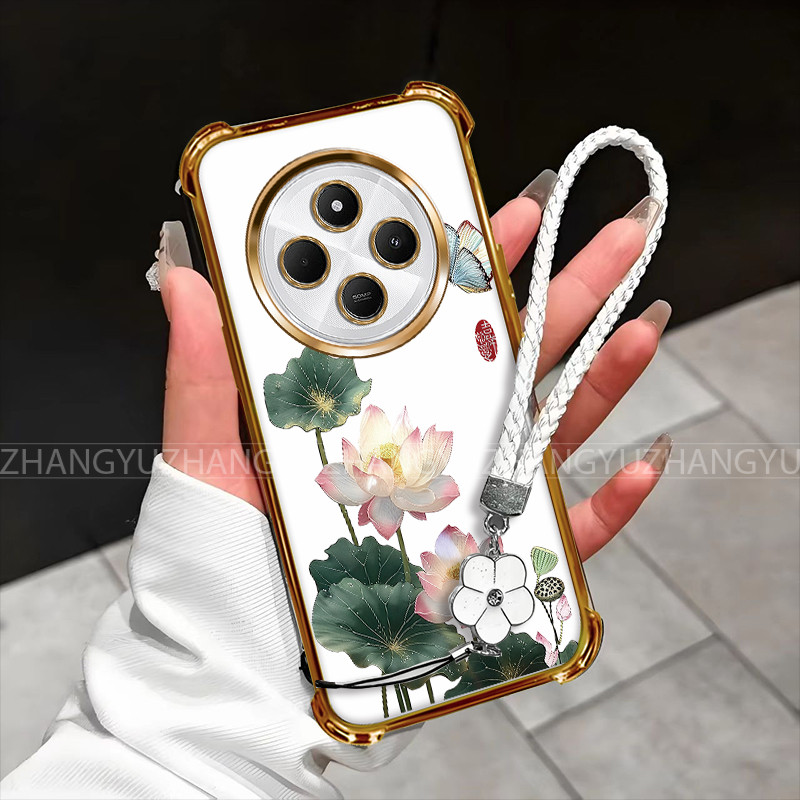 เคส Redmi 13C 14C 4G 5G POCO C65 C75 C71 A5 A4 เคสโทรศัพท์สําหรับใหม่ซิลิโคนสี่มุมป้องกันการตก JXRY