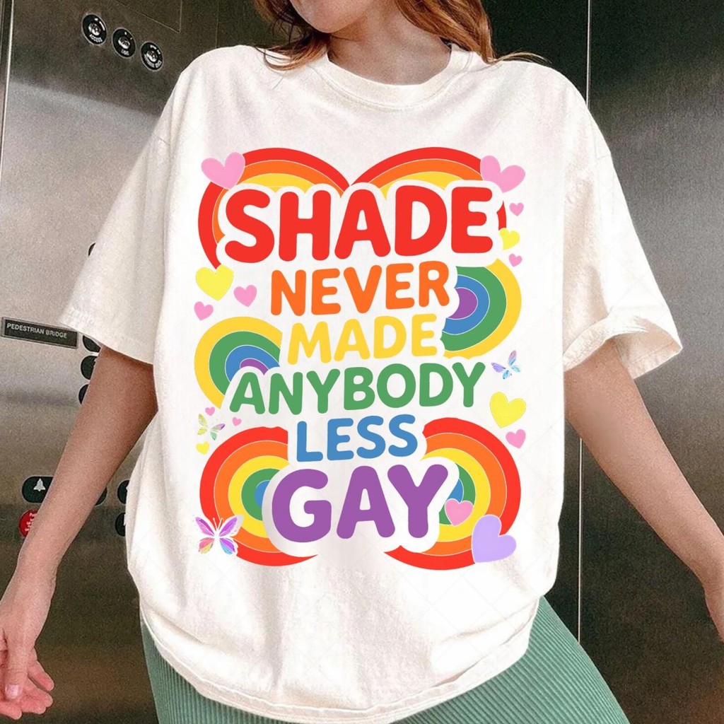 Rainbow Pride LGBT Ally Gay Pride Support ผู้ชายผู้หญิง Ally Cat LGBT, Flag Pride เดือนเสื้อยืด