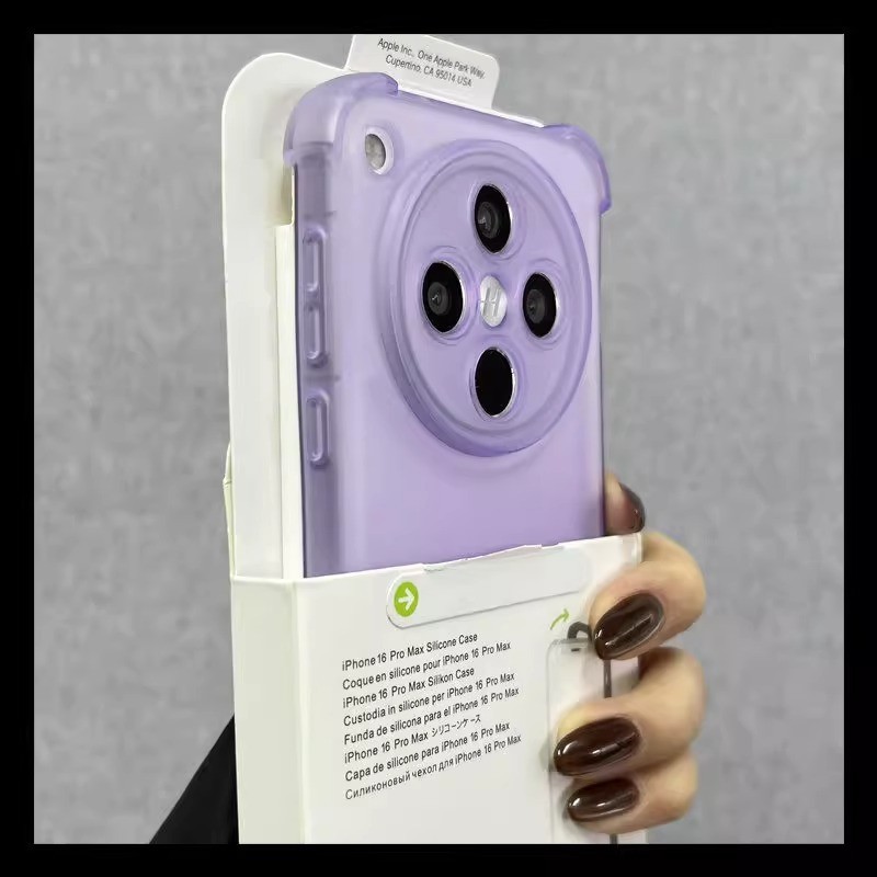 ถุงลมนิรภัยกันกระแทก Matte Soft เคสป้องกันโทรศัพท์สําหรับ Oppo Find X8Pro X8S + Plus X8 X7 Ultra โปร่งแสงซิลิโคน Cove กันชน