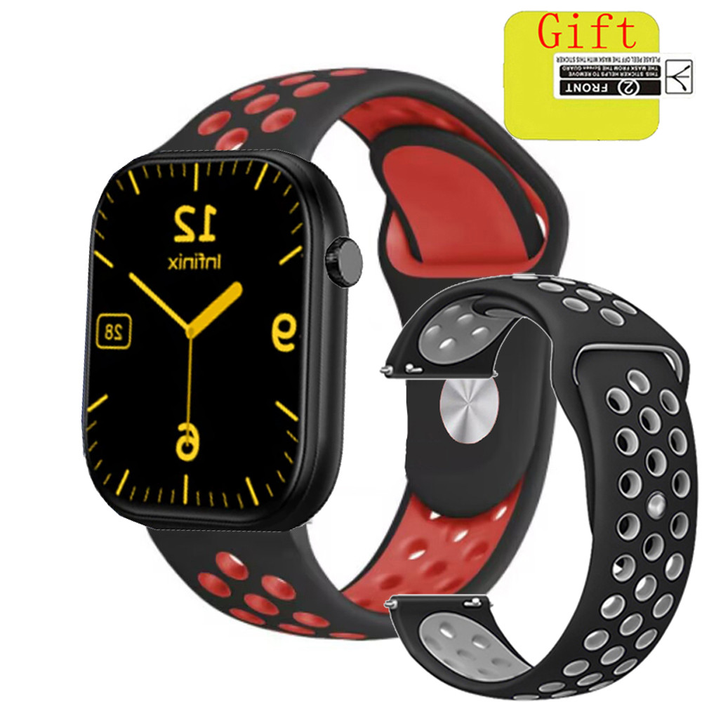 Infinix XWatch H4 สายซิลิโคนสําหรับ Infinix XWatch 3 สายนาฬิกาสมาร์ทวอทช์สายรัดข้อมือสร้อยข้อมืออุปก