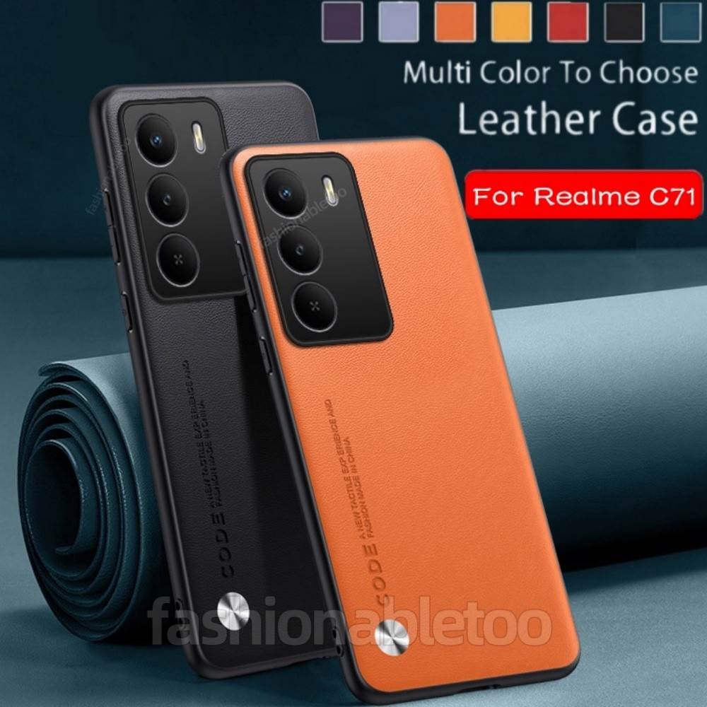 Realme C71 2025 หนัง PU เคสโทรศัพท์สําหรับ Realme C71 C75 X C75X C 71 C 75X RealmeC71 RealmeC75 X Re