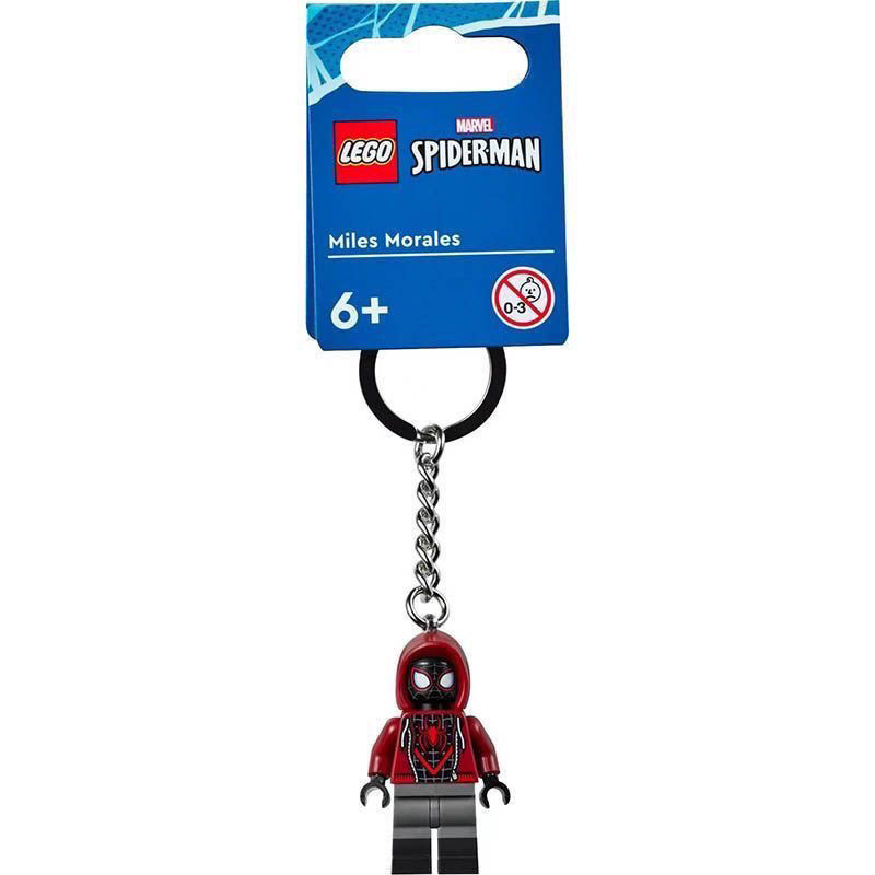 [พวงกุญแจ] LEGO Miles Keyring Spider-Man Minifigure Superhero 854153 ของขวัญ ของขวัญ