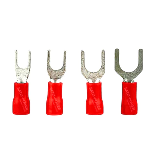 SUNMOON หางปลาแฉกหุ้ม SV Insulated Sqade Terminals PVC ปลอกหุ้มฉนวนกันไฟฟ้า หางปลาต่อสายไฟ หางปลาแฉก หางปลาแฉกหุ้ม SV...