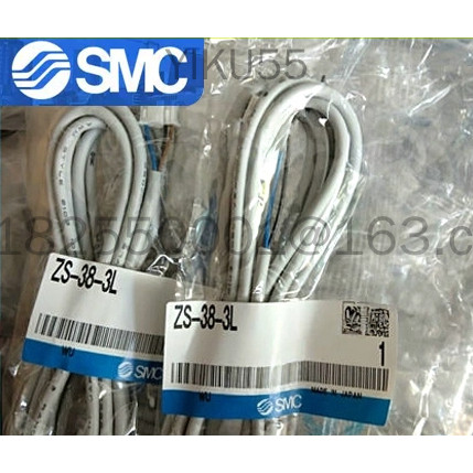 SMC สายไฟของเครื่องวัดความดันมิเตอร์จอแสดงผลดิจิตอล ZS-38/46-3L/4L/5L/ZS-33-F/D/ZS-46-5F/N1