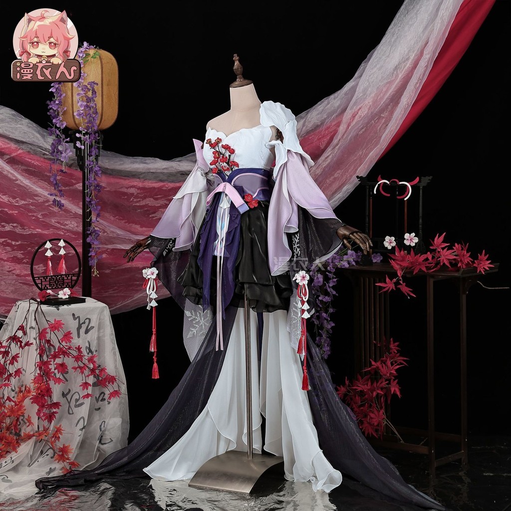 ชุดคอสเพลย์ Yiren Onmyoji และ Shiranui Shuying จากเกม Falling Snow