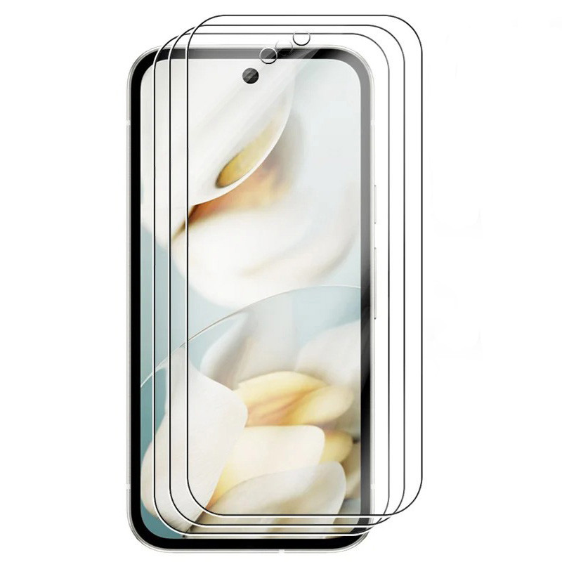 สําหรับ Google Pixel 9a 9H 2.5D กระจกนิรภัยป้องกันหน้าจอฟิล์มป้องกัน