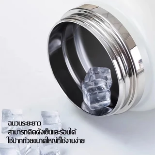 4000ml กระบอกน้ำเก็บอุณหภูมิ 4L ขวดน้ำสแตนเลส กระบอกน้ำ กระบอกน้ำเก็บความเย็น แก้วน้ำ ถ้วยน้ำความจุขนาดใหญ่