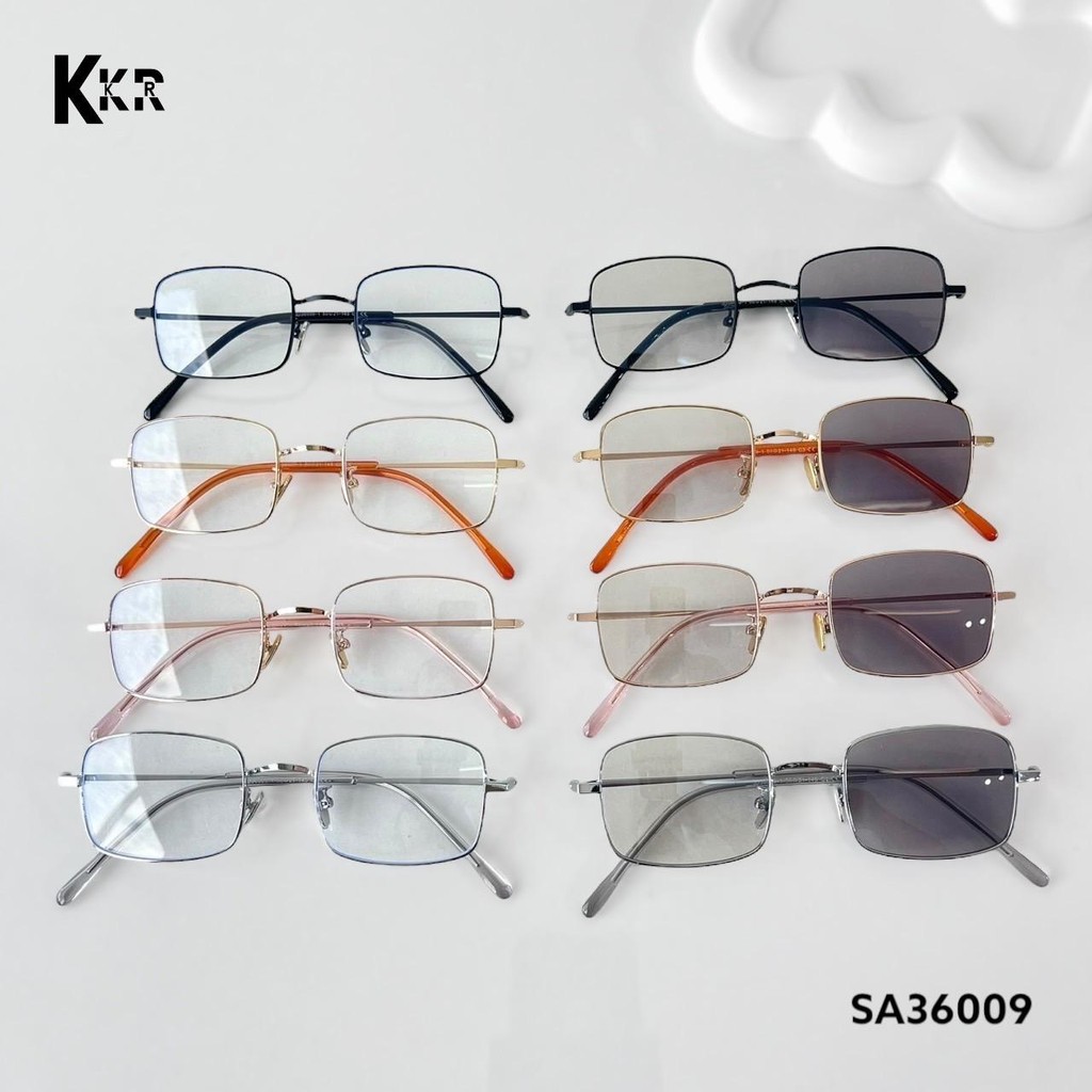 Blue block & Blue auto บลูบล็อกกับบลูออโต้ SA36009 เลนส์กรองแสงสีฟ้าและเลนส์เปลี่ยนสีถนอมดวงตาของคุณ