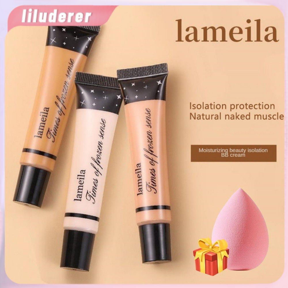 LAMEILA Gift Lameila 3075 Foundation Concealer Liquid Oil Control Moisturizing Nude Makeup HO