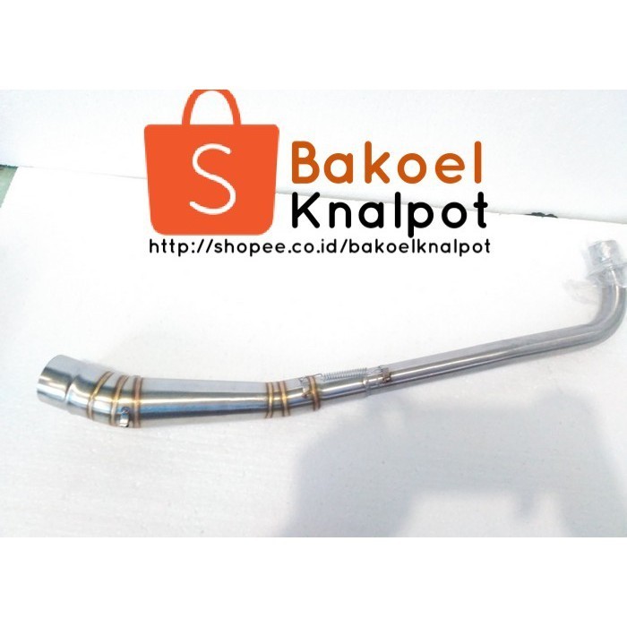EXHAUST คอ PIPE สําหรับ JUPITER Z/Z1/VEGA R/ZR/SUPRA X125/KHARISMA/REVO ABSOLUTE/BLADE110/125/SMASH 