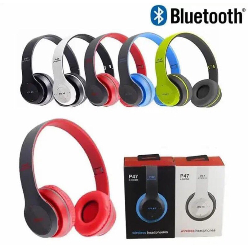 JBL P47 WIRELESS BLUETOOTH EARPHONE HEADSET HEADPHONE