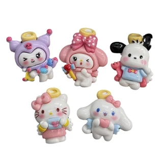 เครื่องประดับเรซิ่นน่ารักสำหรับทำเอง สำหรับทำเคสโทรศัพท์และของใช้เด็ก พร้อมสต็อก 100 ชิ้น